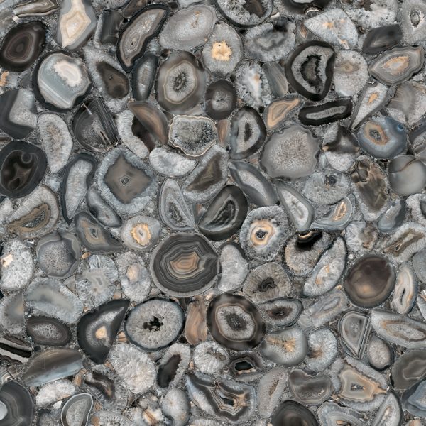 Black Agata Porcelain Slab