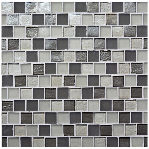 7/8 x 7/8 Offset Pattern of the Muse Collection by Oceanside Glass Tile