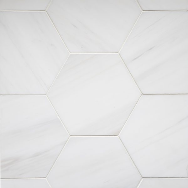 Dolomite 5" Hex Natural Stone Mosaic