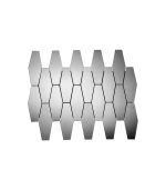 Neelnox Stainless Steel Mosaic available only at Ruben Sorhegui Tile