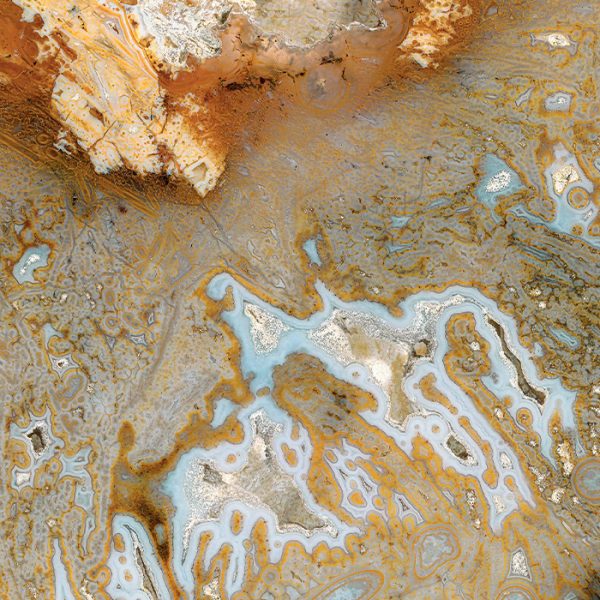 Gem Glass Vulcano Slab from Sicis Electric Marble Collection available at Ruben Sorhegui Tile Distributors Southwest Florida's largest tile, stone and mosaics distributor
