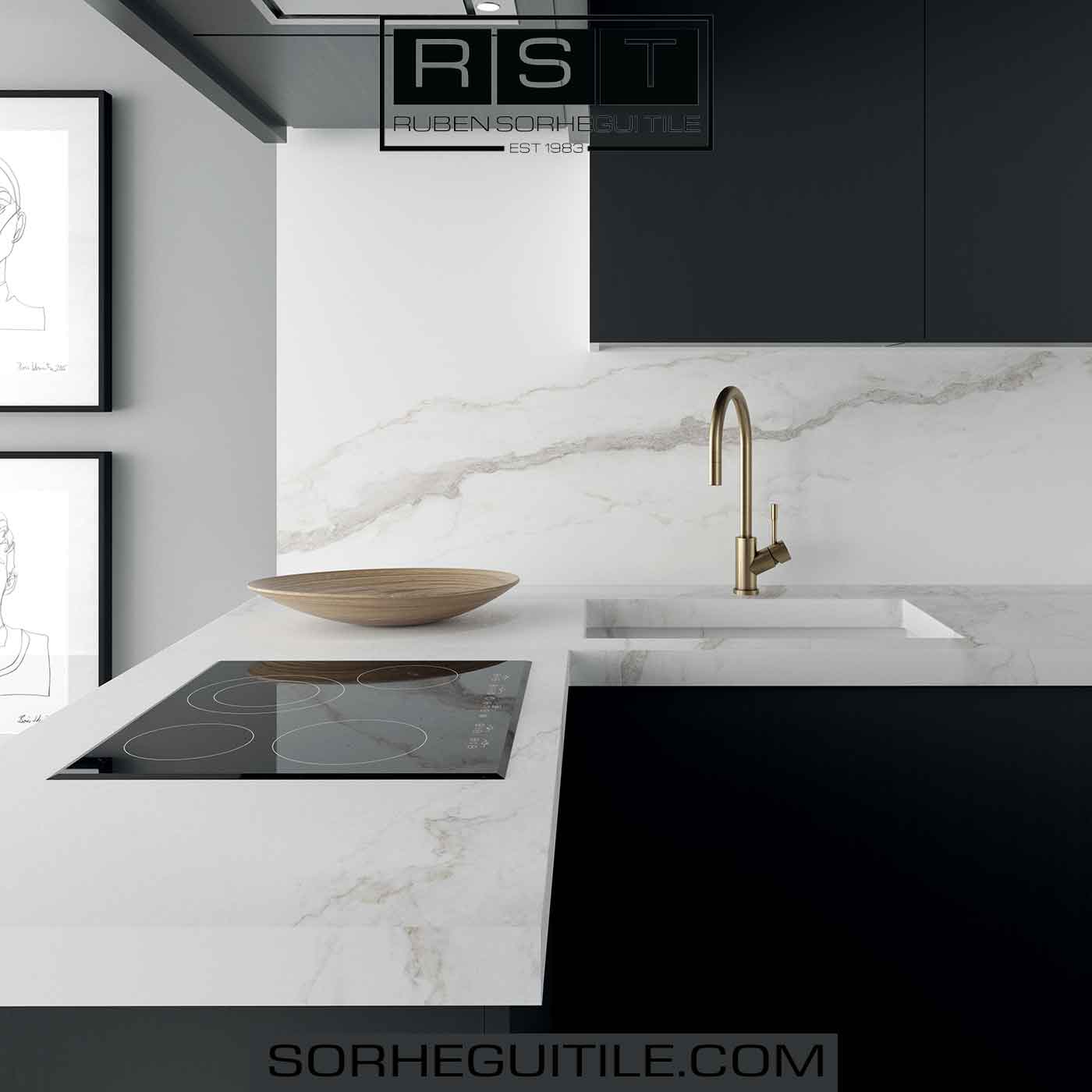 Porcelain Slabs for Outdoor Kitchens | Sorhegui Tile