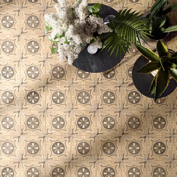 Porcelain Tiles made to look like Classic Cement