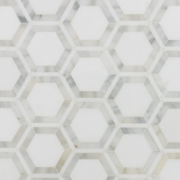 Charelestone Hex Natural Stone Mosaic