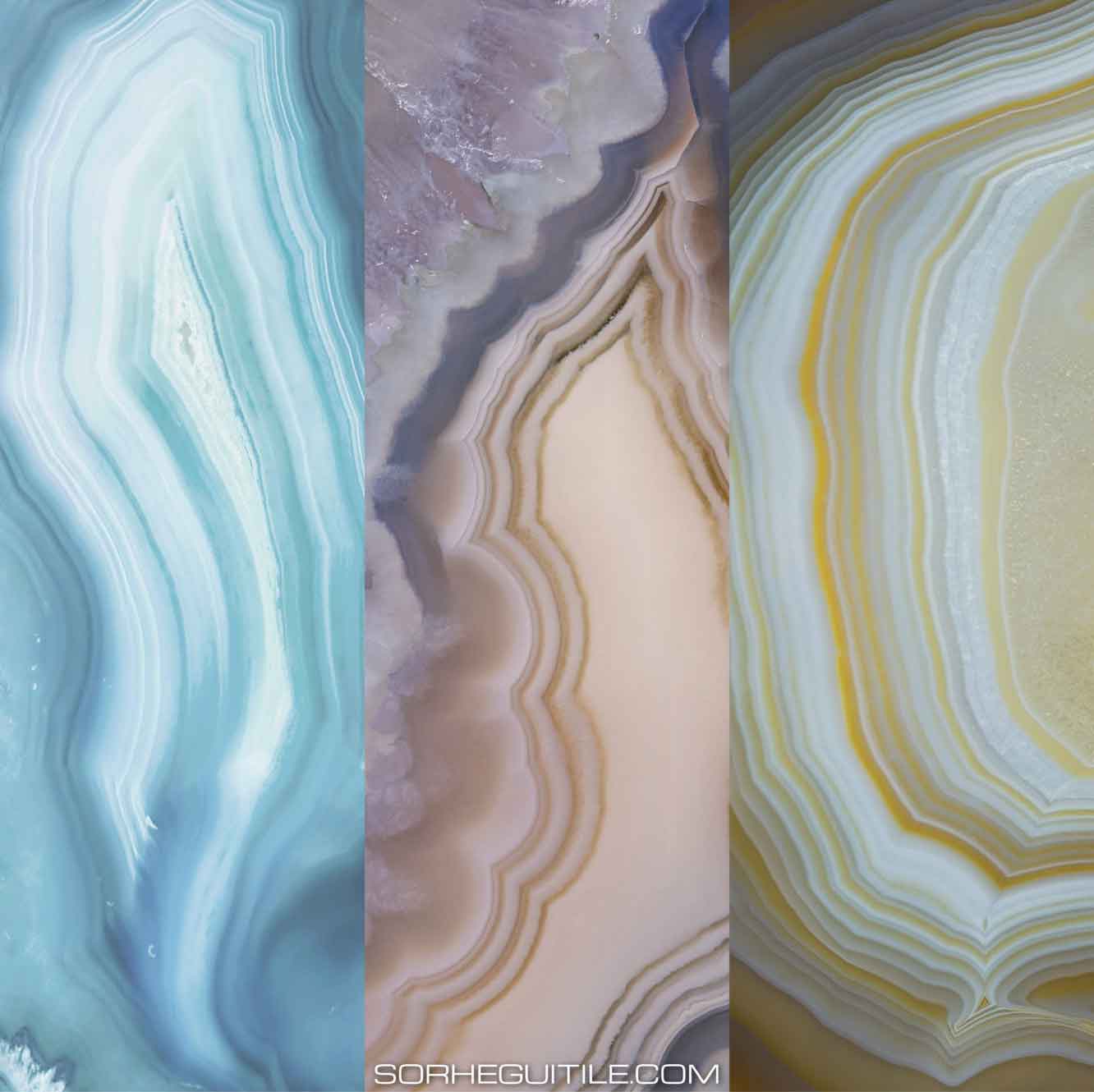 Examples of Sicis Vetrite Gem Glass Collection available at Ruben Sorhegui Tile Distributors Southwest Florida's premier tile, stone and mixed mosaics distributor and tile showroom