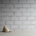 New York Brick in White Natural Stone Mosaic