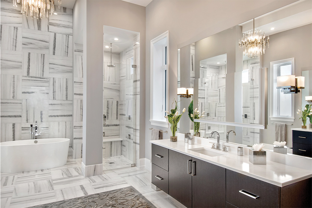 Bathroom Timeless Beauty of Marble Flooring | Sorhegi Tile