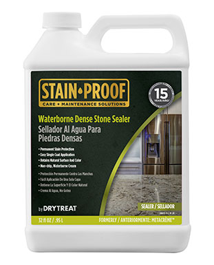 Stain Proof Waterborne Dense Stone Sealer | Product Maintenance Ruben Sorhegui Tile Distributors