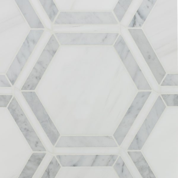 Sunrise Hex Natural Stone Mosaic