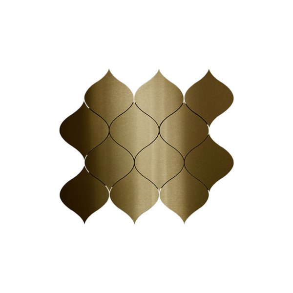 Neelnox Stainless Steel Mosaic available only at Ruben Sorhegui Tile