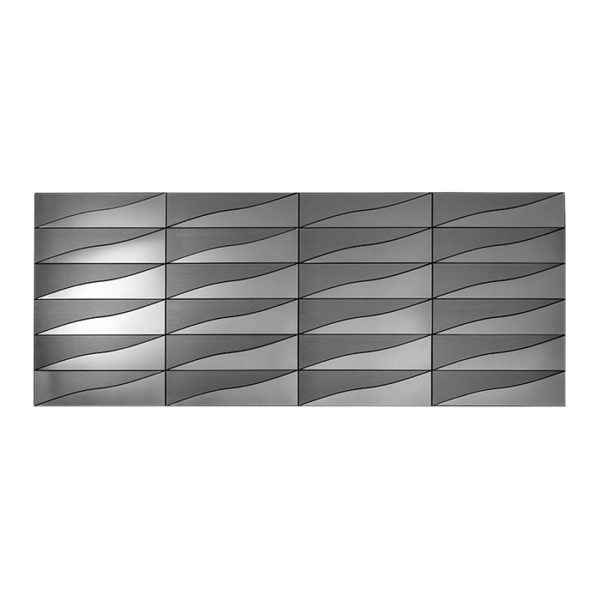 Neelnox Stainless Steel Mosaic available only at Ruben Sorhegui Tile