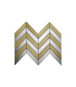 Neelnox Stainless Steel Mosaic available only at Ruben Sorhegui Tile