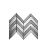 Neelnox Stainless Steel Mosaic available only at Ruben Sorhegui Tile